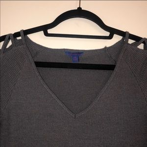 Dark Gray Long sleeve Aeropostale Top